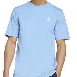 NWT adidas Originals Trefoil T Shirt Men’s Embroidered Cotton Blue Size XL